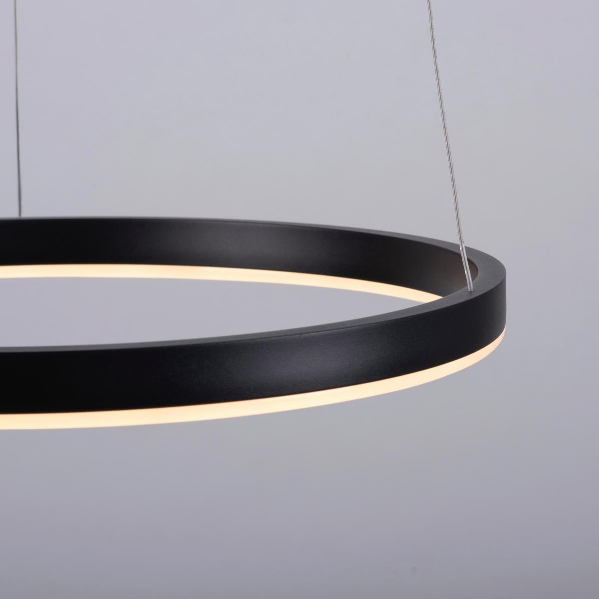 LED LUSTER  39/120 cm      - antracit, Trendi, metal/plastika (39/120cm)
