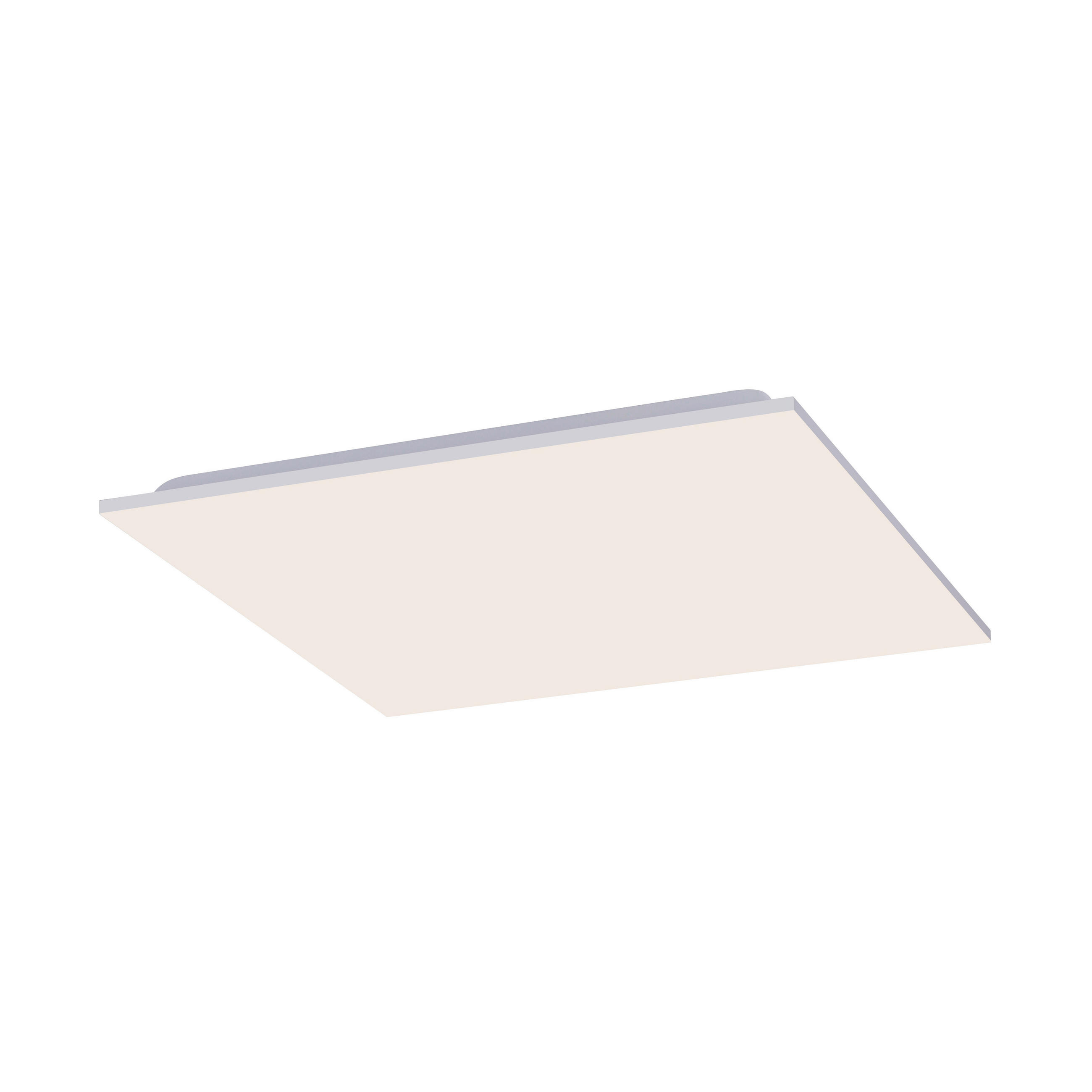 LED-DECKENLEUCHTE Canvas 59,5/59,5/7,2 cm   - Design, Kunststoff/Metall (59,5/59,5/7,2cm) - Just Light
