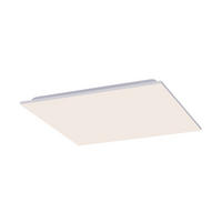 LED-DECKENLEUCHTE Canvas 59,5/59,5/7,2 cm   - Design, Kunststoff/Metall (59,5/59,5/7,2cm) - Just Light