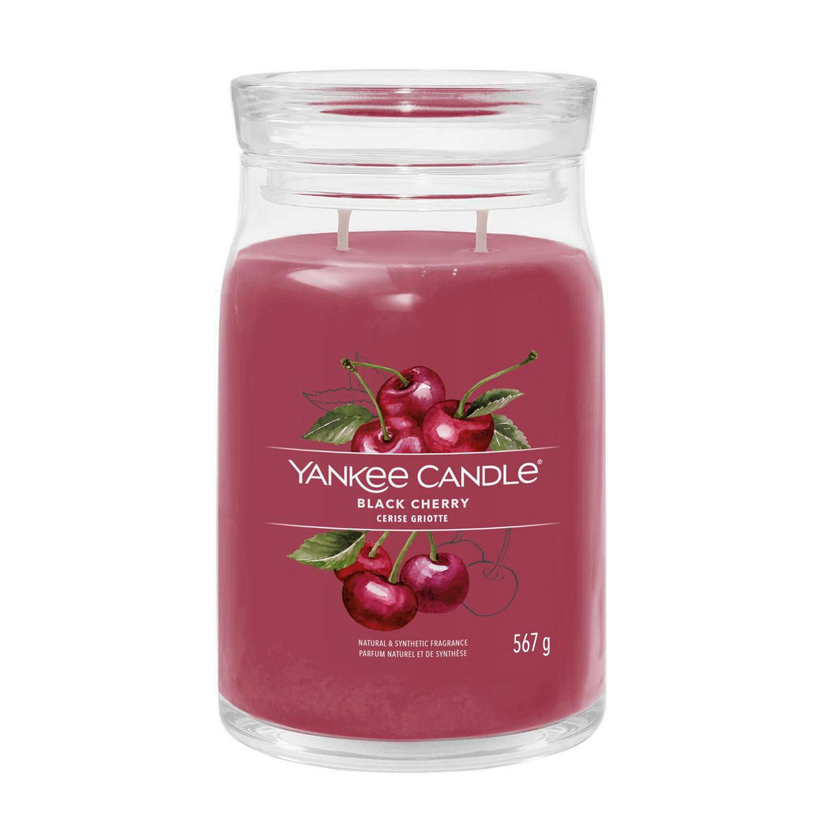 MIRISNA SVEĆA   - Osnovno, staklo (9,3/15,7/9,3cm) - Yankee Candle