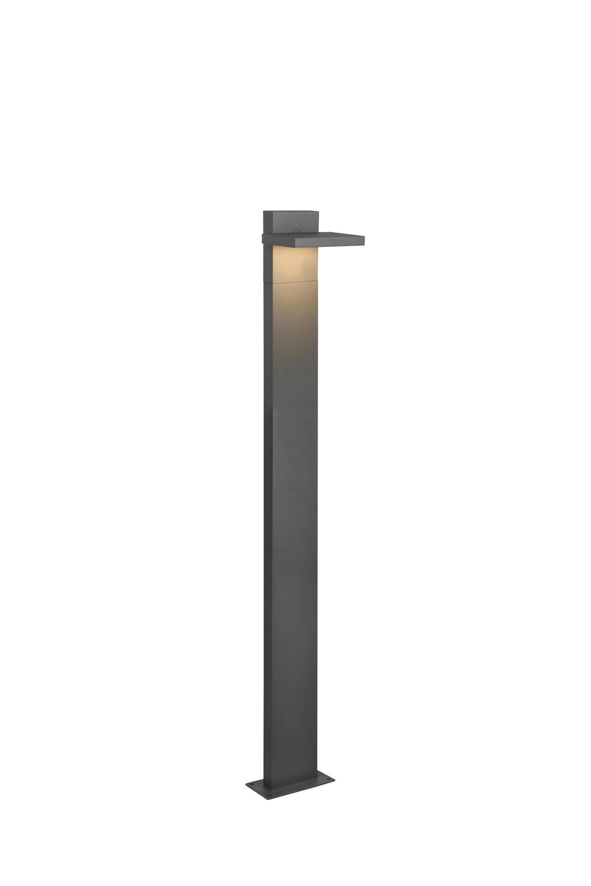 VÄGLAMPA - vit/antracit, Design, metall/plast (100/15/14,8cm) - Trio Leuchten