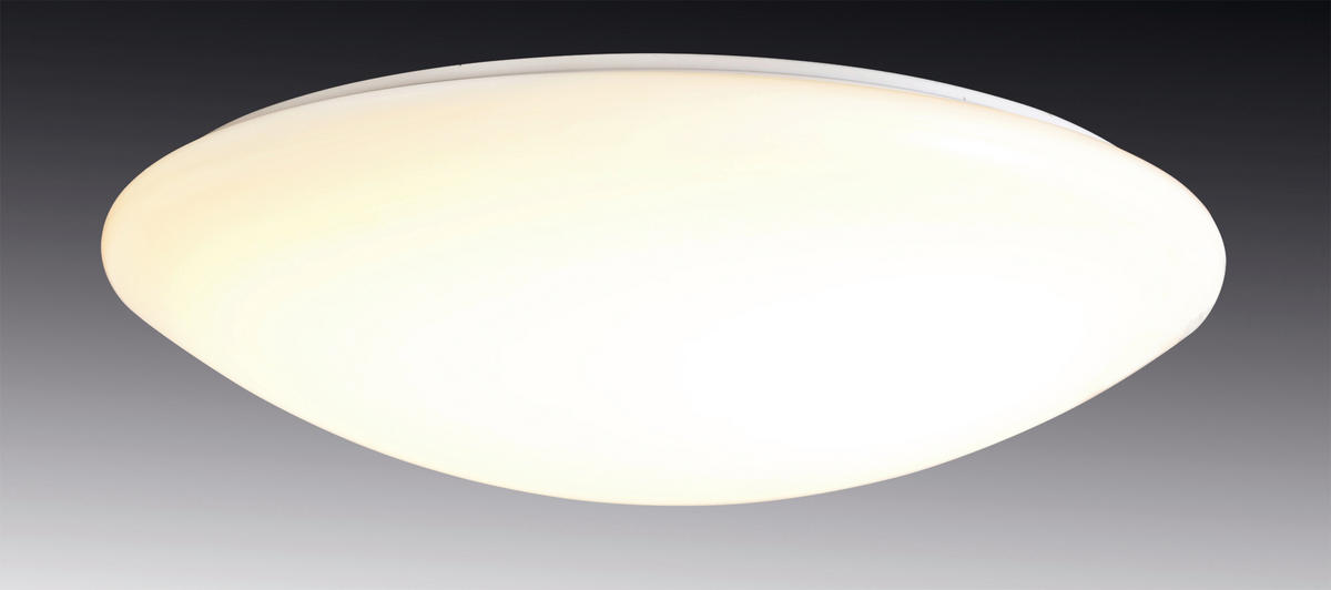 LED-DECKENLEUCHTE 60/15 cm   - Weiß, Basics, Kunststoff/Metall (60/15cm) - Näve