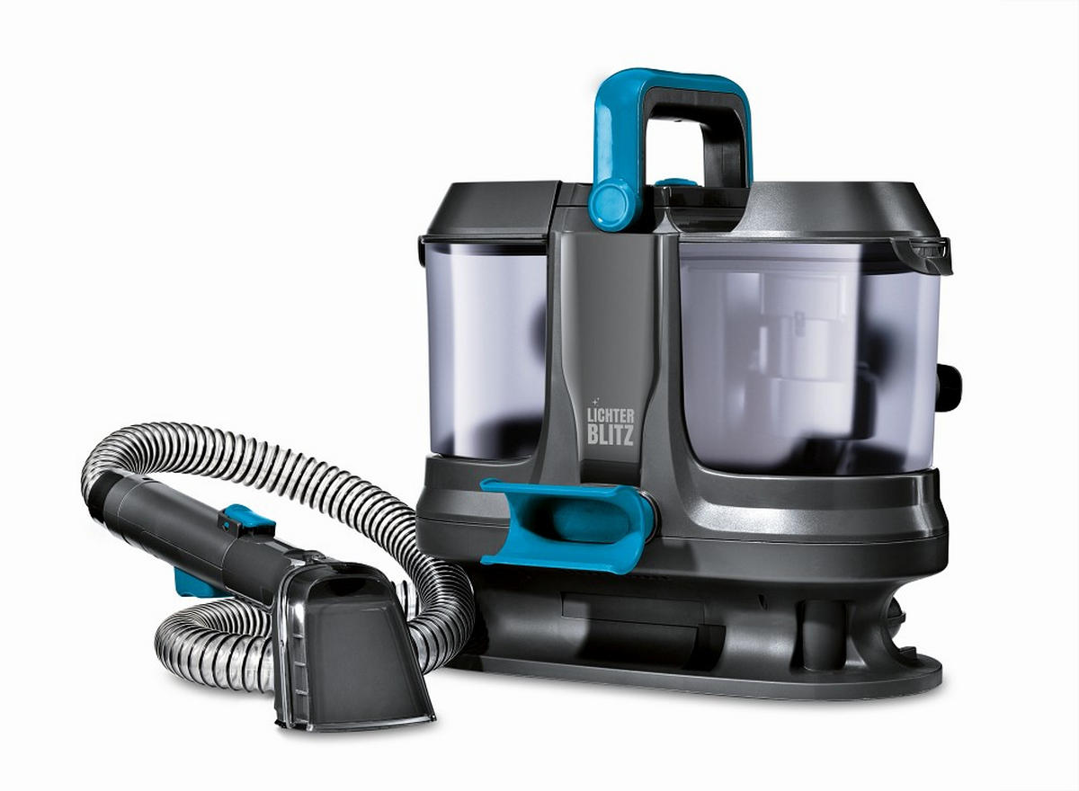 POLSTERREINIGER - Blau/Grau, Basics, Kunststoff (32,8/26,5/33,6cm) - Lichterblitz