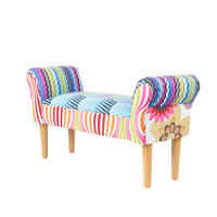 KLOP BREZ NASLONA, les, tekstil večbarvno  - večbarvno, Design, tekstil/les (102/51/31cm) - Landscape