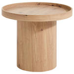 BEISTELLTISCH in Holzwerkstoff 50/50/40 cm  - Wildeiche, Design, Holzwerkstoff (50/50/40cm) - Carryhome