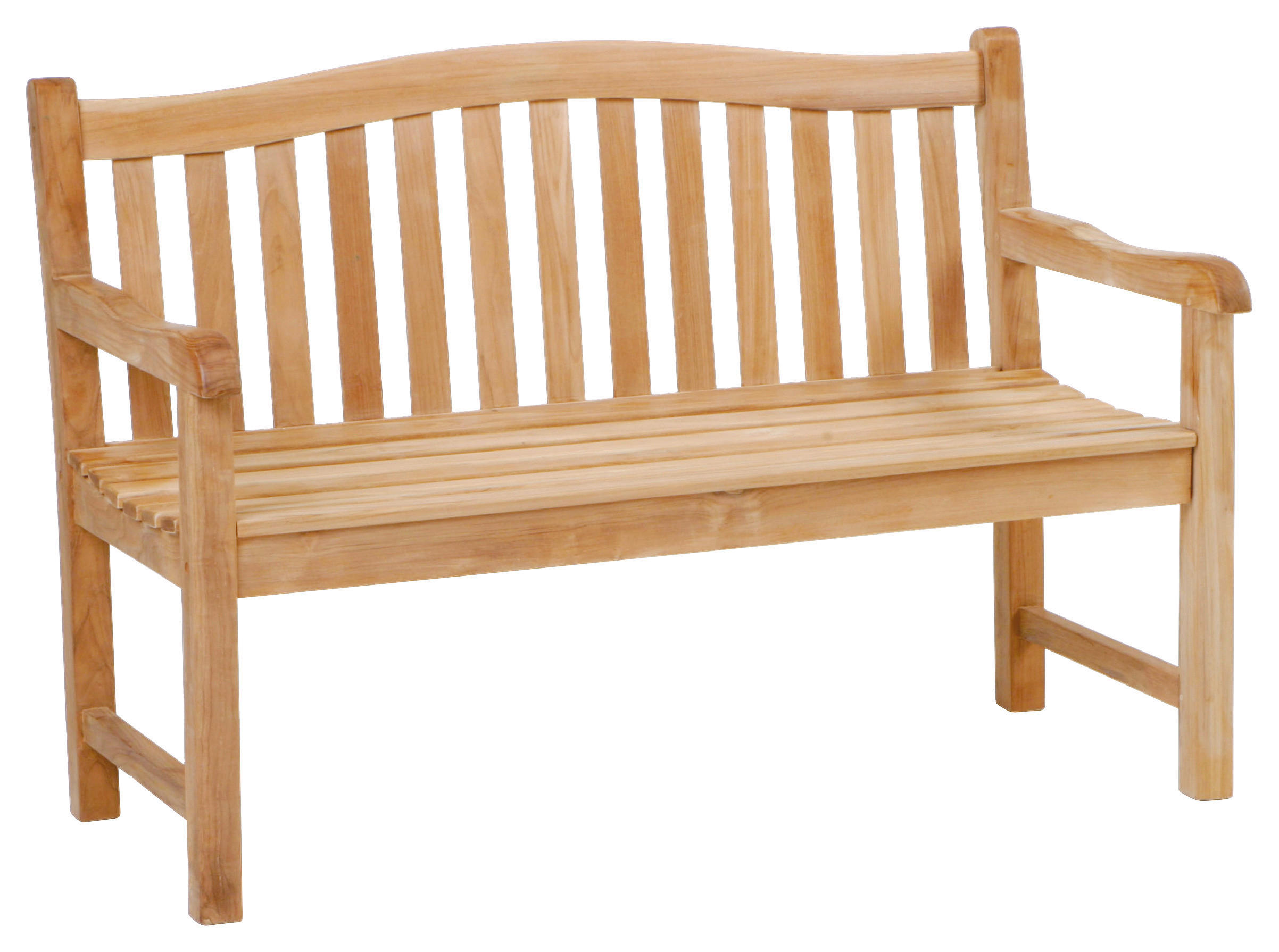 GARTENBANK 130/90/63 cm Teakholz   - Teakfarben, LIFESTYLE, Holz (130/90/63cm) - Zebra 