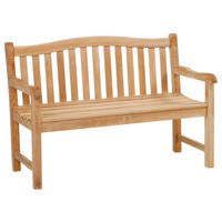 GARTENBANK 130/90/63 cm Teakholz   - Teakfarben, LIFESTYLE, Holz (130/90/63cm) - Zebra 