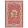 FLACHWEBETEPPICH 75/150 cm Gobelin Pink, Beige  - Pink/Beige, Design, Kunststoff/Textil (75/150cm)