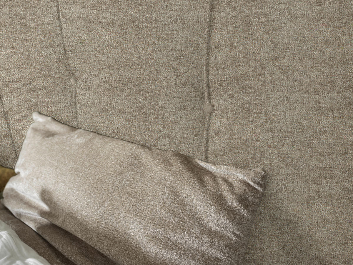 BOXSPRINGBETT 180/200 cm  in Sandfarben, Wildeiche  - Sandfarben/Wildeiche, Natur, Holz/Textil (180/200cm) - Valnatura