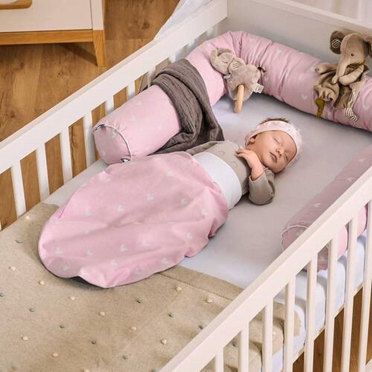 NESTCHENSCHLANGE TURTLE FAMILY  - Altrosa, Basics, Textil (15/180cm) - Avelia