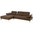 WOHNLANDSCHAFT in Textil Braun - Beige/Bronzefarben, Natur, Textil/Metall (178/298cm) - Valnatura WOHNLANDSCHAFT in Textil Braun - Beige/Bronzefarben, Natur, Textil/Metall (178/298cm) - Valnatura