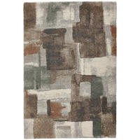 WEBTEPPICH 160/230 cm Mehari Braun, Creme, Sandfarben rechteckig  - Sandfarben/Creme, Basics, Kunststoff/Textil (160/230cm) - Novel