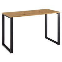 SCHREIBTISCH 120/60/76 cm  in Braun  - Schwarz/Braun, Modern, Holzwerkstoff/Metall (120/60/76cm) - MID.YOU