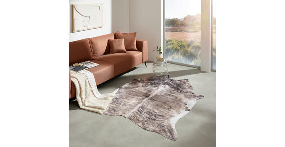 KUNSTFELL 155/190 cm Dunkelbraun - Dunkelbraun, LIFESTYLE (155/190cm) - Boxxx