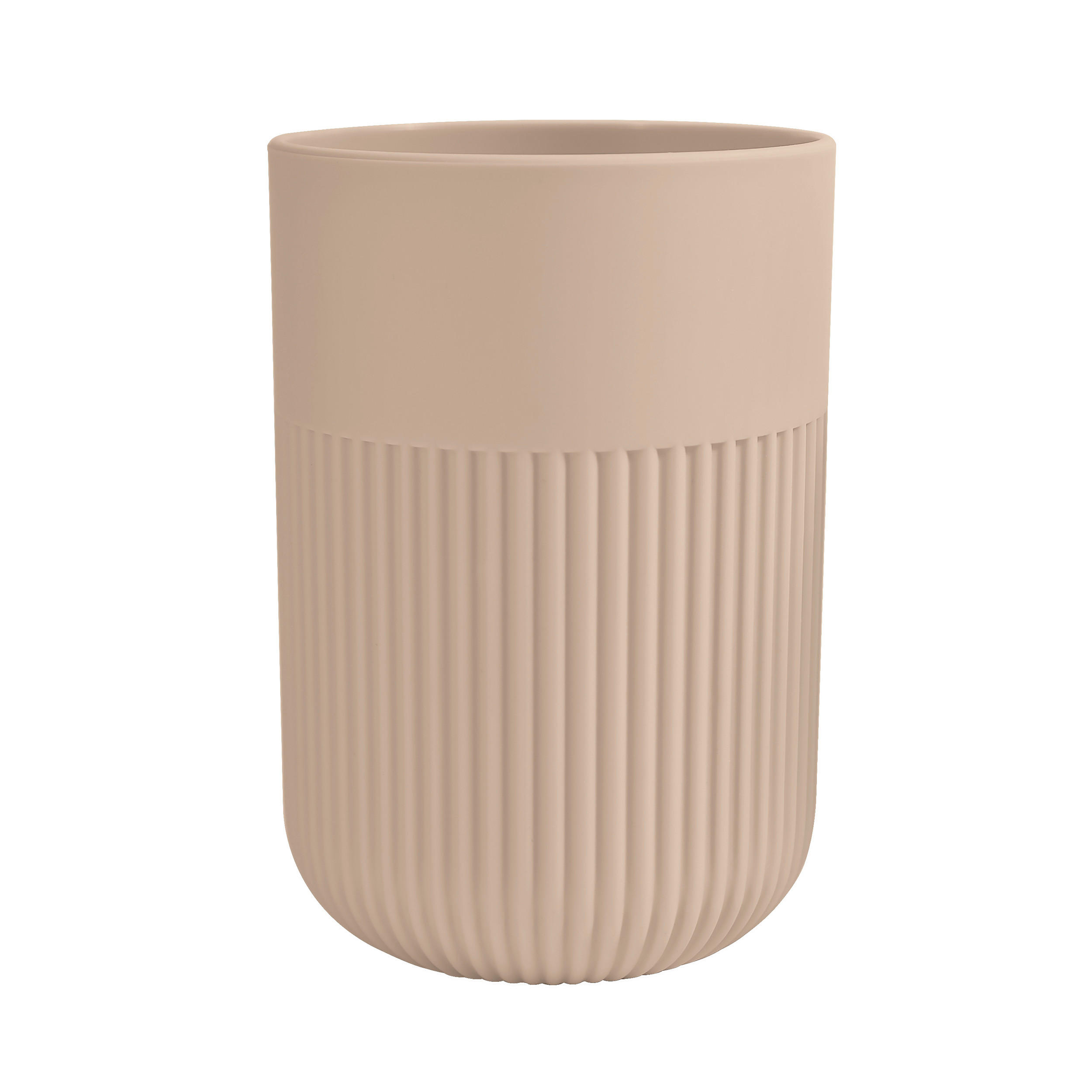 ZAHNBÜRSTENHALTER Kunststoff  - Cappuccino, Basics, Kunststoff (7/11cm) - MSV