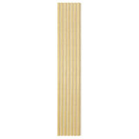 AKUSTIKPANEEL Economico Eichefarben 244/28/1,8 cm  - Eichefarben, Basics, Holzwerkstoff/Kunststoff (244/28/1,8cm) - Novel