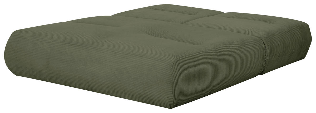 SCHLAFSOFA in Textil Olivgrün  - Olivgrün, Design, Textil (159/88/160cm) - Livetastic