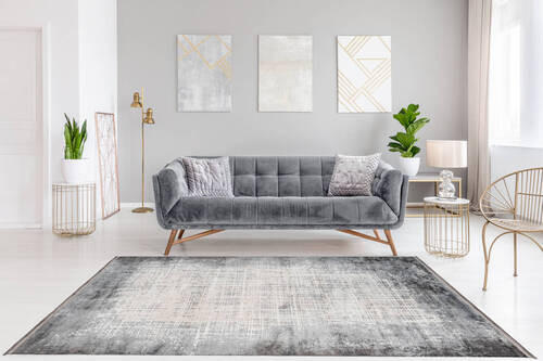 TKANA PREPROGA 120/170 cm tkano srebrne barve - srebrne barve, Design, tekstil (120/170cm) - Pierre Cardin
