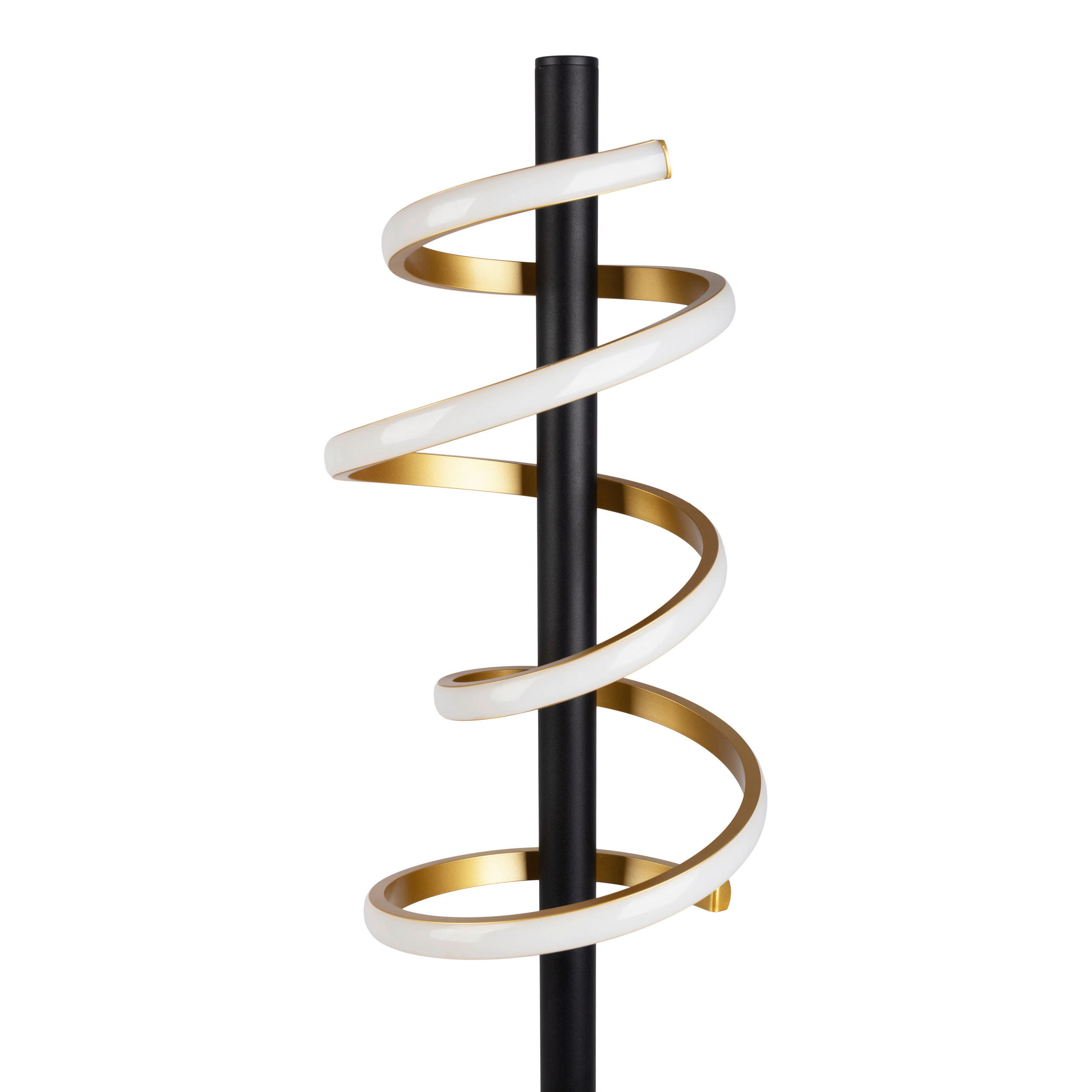 LED-STEHLEUCHTE 22/140 cm    - Goldfarben/Schwarz, Design, Kunststoff/Metall (22/140cm) - Näve