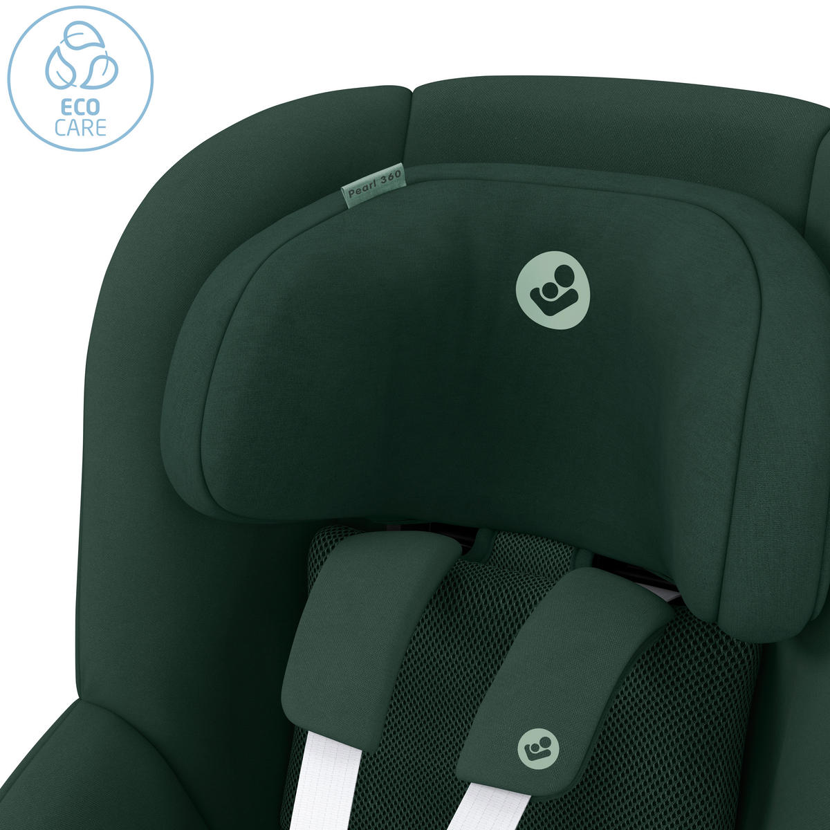 REBOARDER-KINDERSITZ Pearl 360  - Dunkelgrün, Basics, Kunststoff/Textil (43/49,8/67,4cm) - Maxi-Cosi