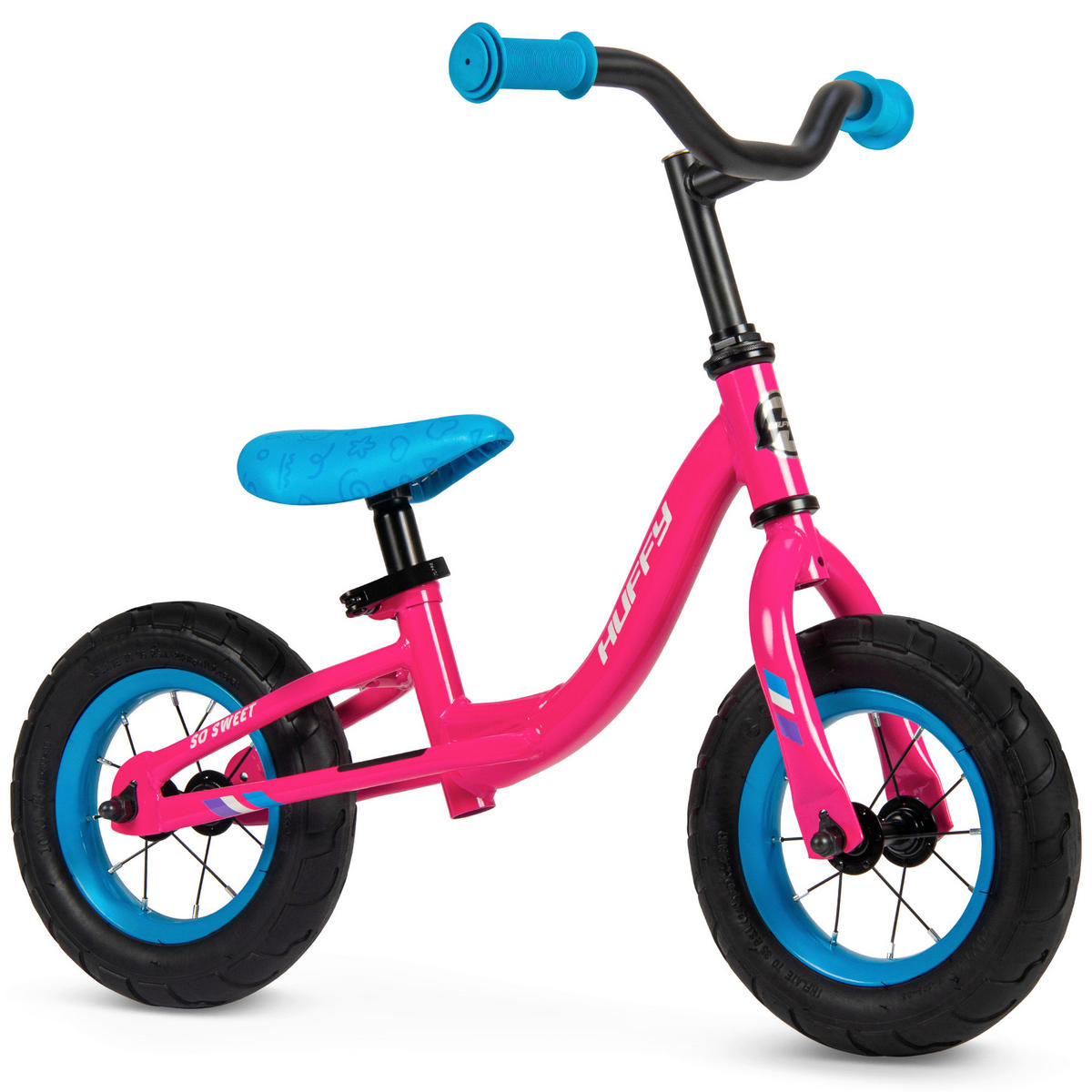 KINDERFAHRRAD 10 Zoll  - Pink, Basics, Metall (47/55/75cm)