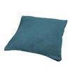 KISSENHÜLLE 50/50 cm  - Petrol, Basics, Textil (50/50cm)