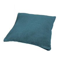 KISSENHÜLLE 50/50 cm  - Petrol, Basics, Textil (50/50cm)