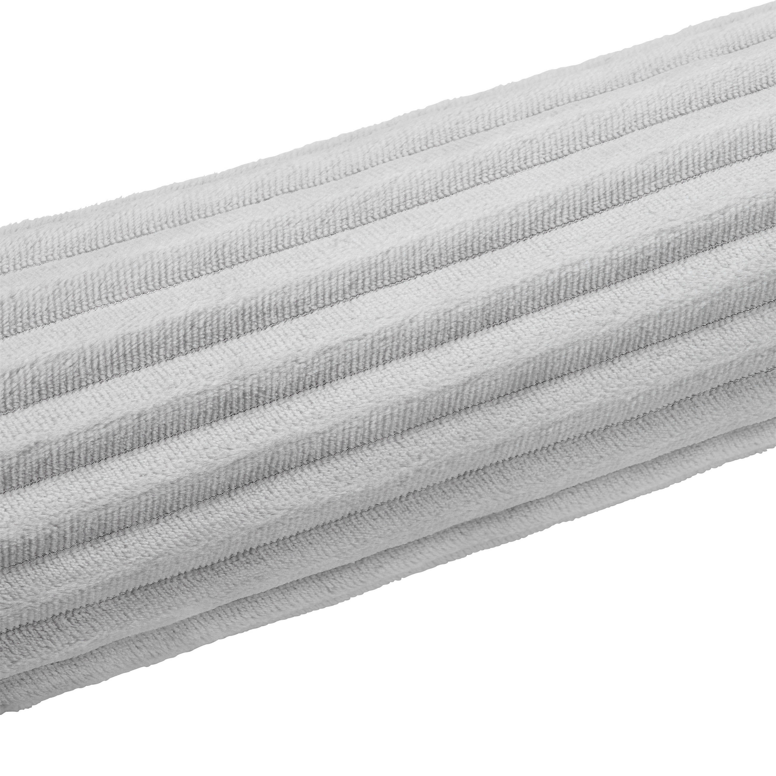 ZUGLUFTSTOPPER  15/95 cm   - Silberfarben, KONVENTIONELL, Textil (15/95cm) - X-Mas