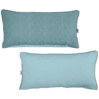 KISSENHÜLLEN-SET 40/80 cm  - Petrol, Textil (40/80cm) - Bio:Vio