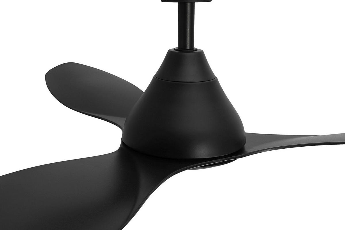 PLAFONSKI VENTILATOR - crna, Osnovno, metal/plastika (132cm) - Mican