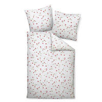 BETTWÄSCHE Seersucker 200/200 cm  - Hellrot, Basics, Textil (200/200cm) - Janine