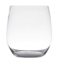 VASE  - Transparent, Basics, Glas (15/19cm)