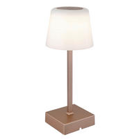 STOLNA PUNJIVA SVJETILJKA XAYDEN  - crna/boje šampanjca, Basics, metal/plastika (8,5/25,5cm)