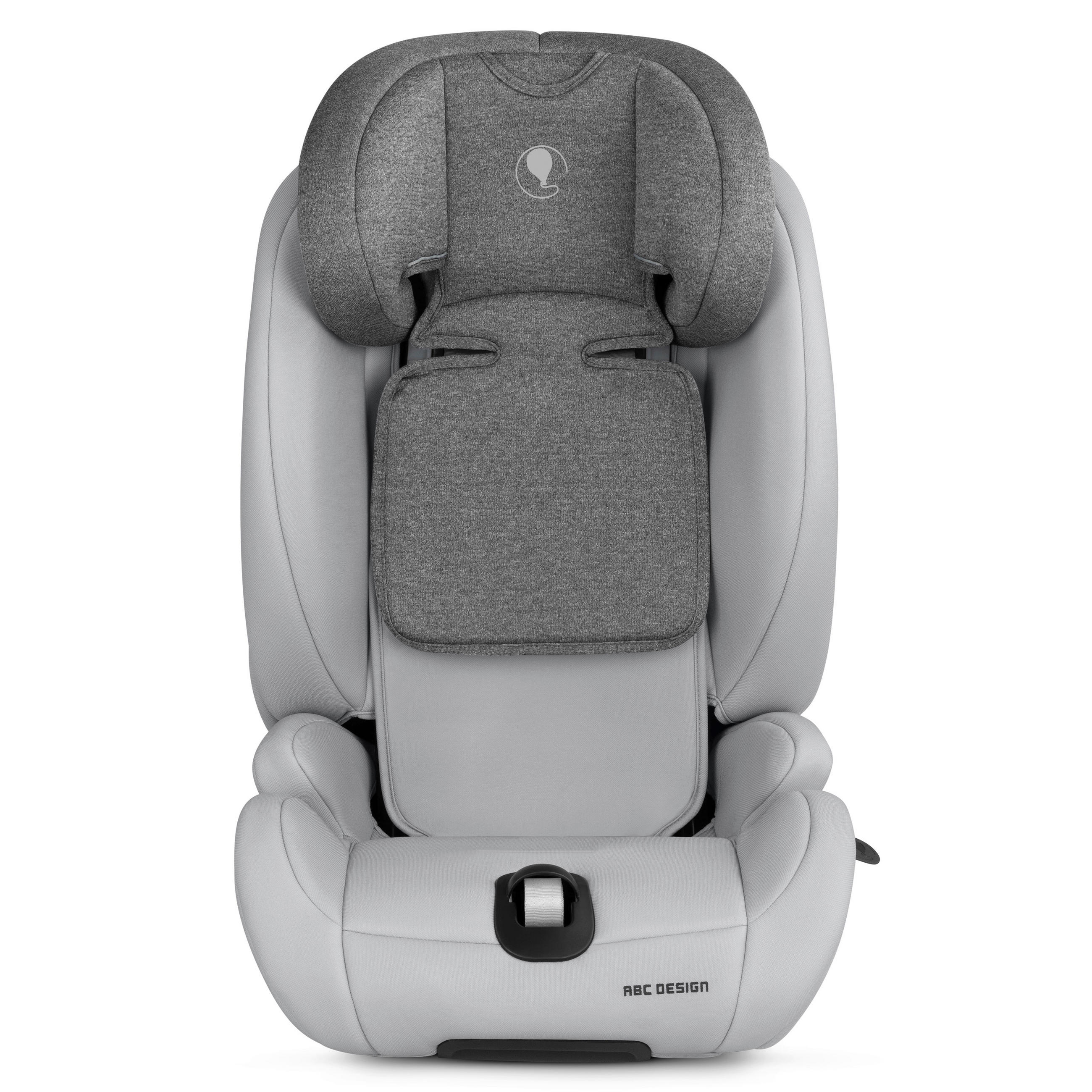KINDERAUTOSITZ ASPEN 2 FIX i-SIZE  - Beige/Hellgrau, Basics, Textil (61,5/47,5/44cm) - ABC Design