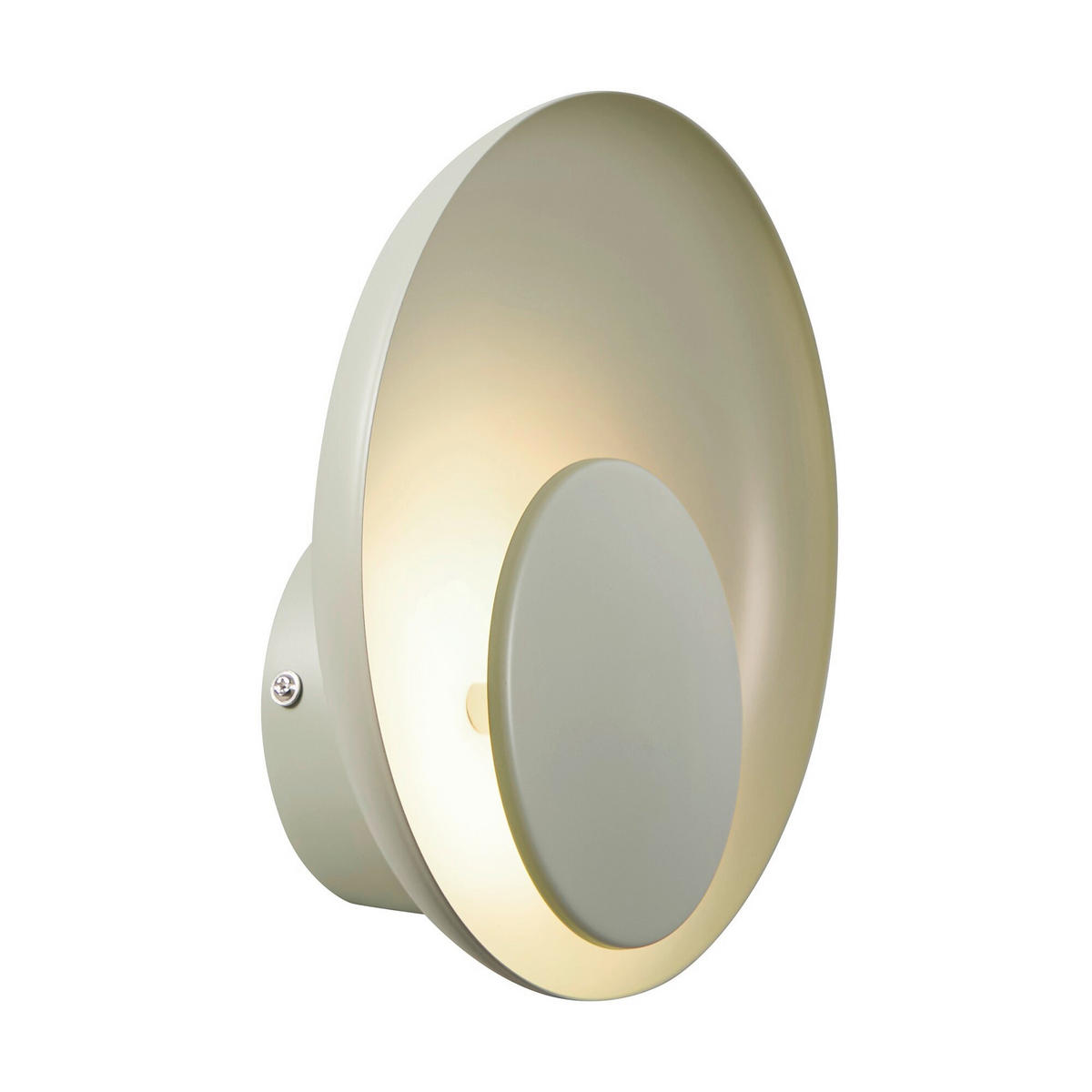 WANDLEUCHTE Marsi 21/21/21 cm  - Schilfgrün, Design, Metall (21/21/21cm) - Nordlux