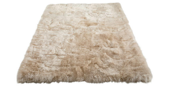 SCHAFFELL 120/180 cm Creme  - Creme, Natur, Leder/Fell (120/180cm) - Linea Natura