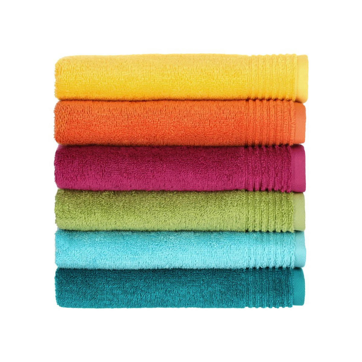 GÄSTETUCH 30/50 cm Ylvie Gelb  - Gelb, Design, Textil (30/50cm) - Vossen