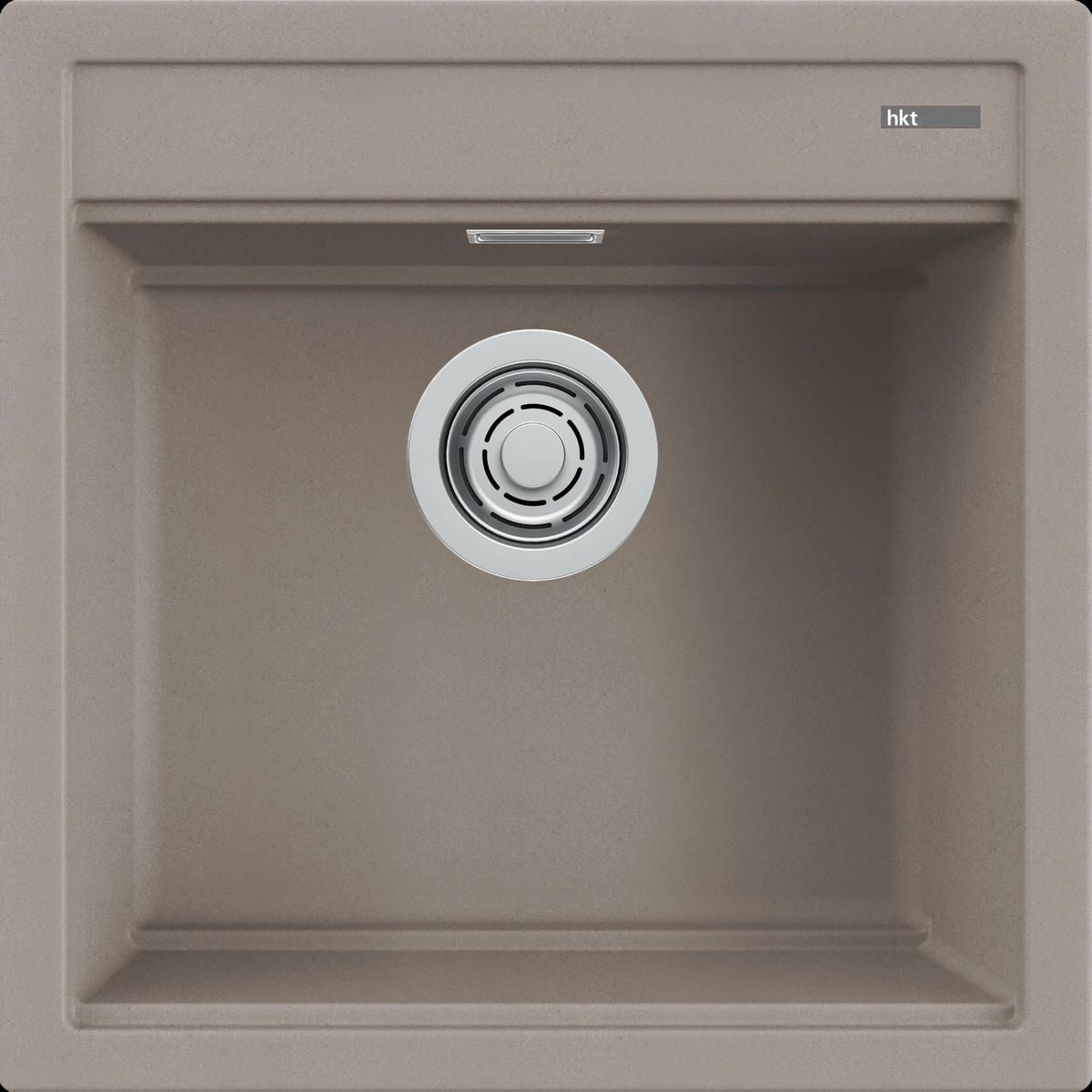 SPÜLE Luna 500  - Taupe, Basics, Stein (51/20/51cm) - HKT