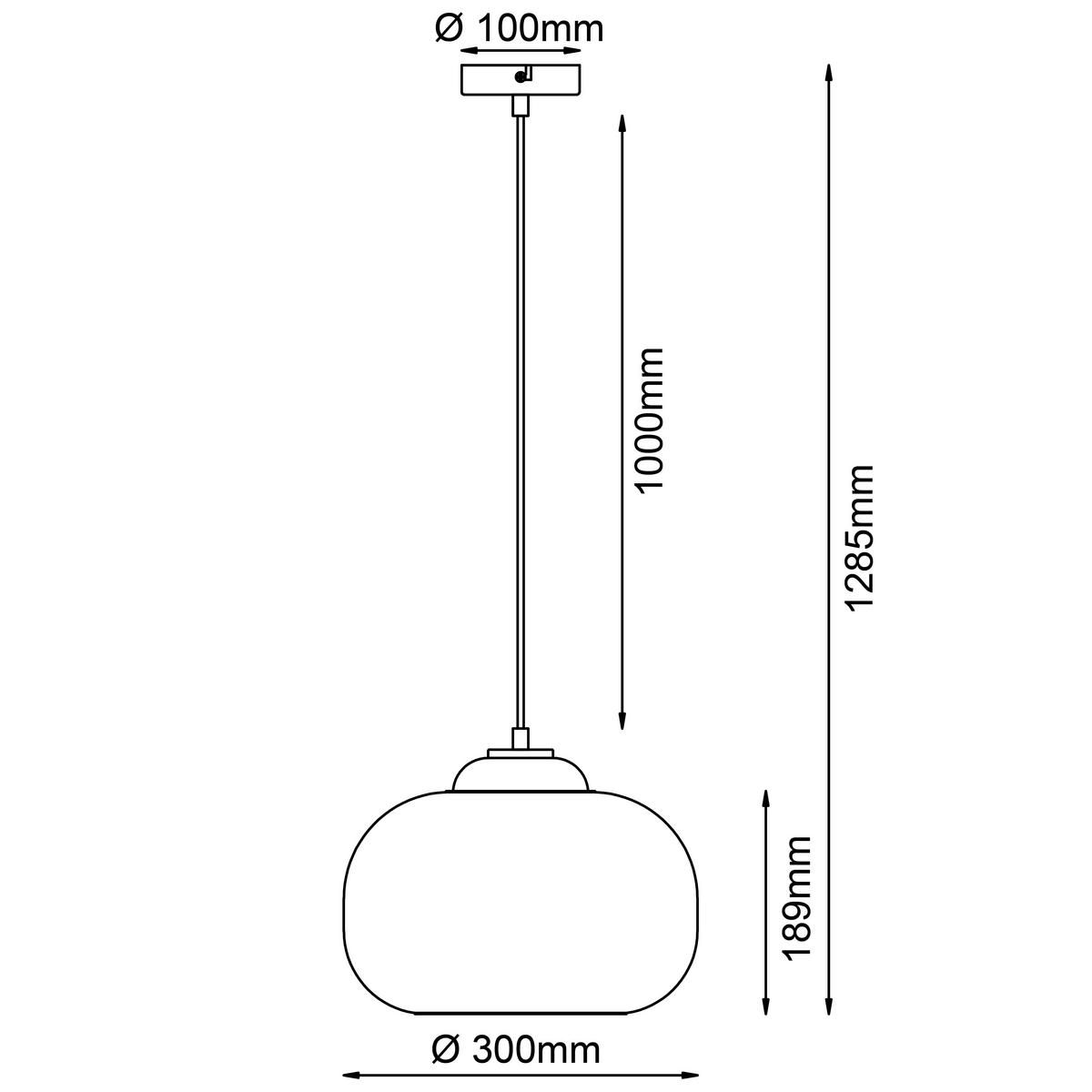 LAMPE À PENDENTIF 30/128,5 cm    - vert, Design, métal/verre (30/128,5cm) - Brilliant