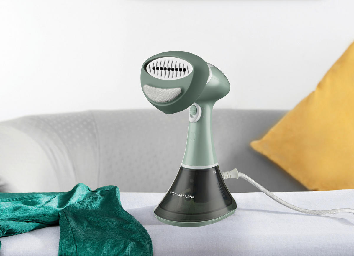 DAMPFBÜRSTE - Salbeigrün, Basics, Kunststoff (12,5/27,5/18,0cm) - Russell Hobbs