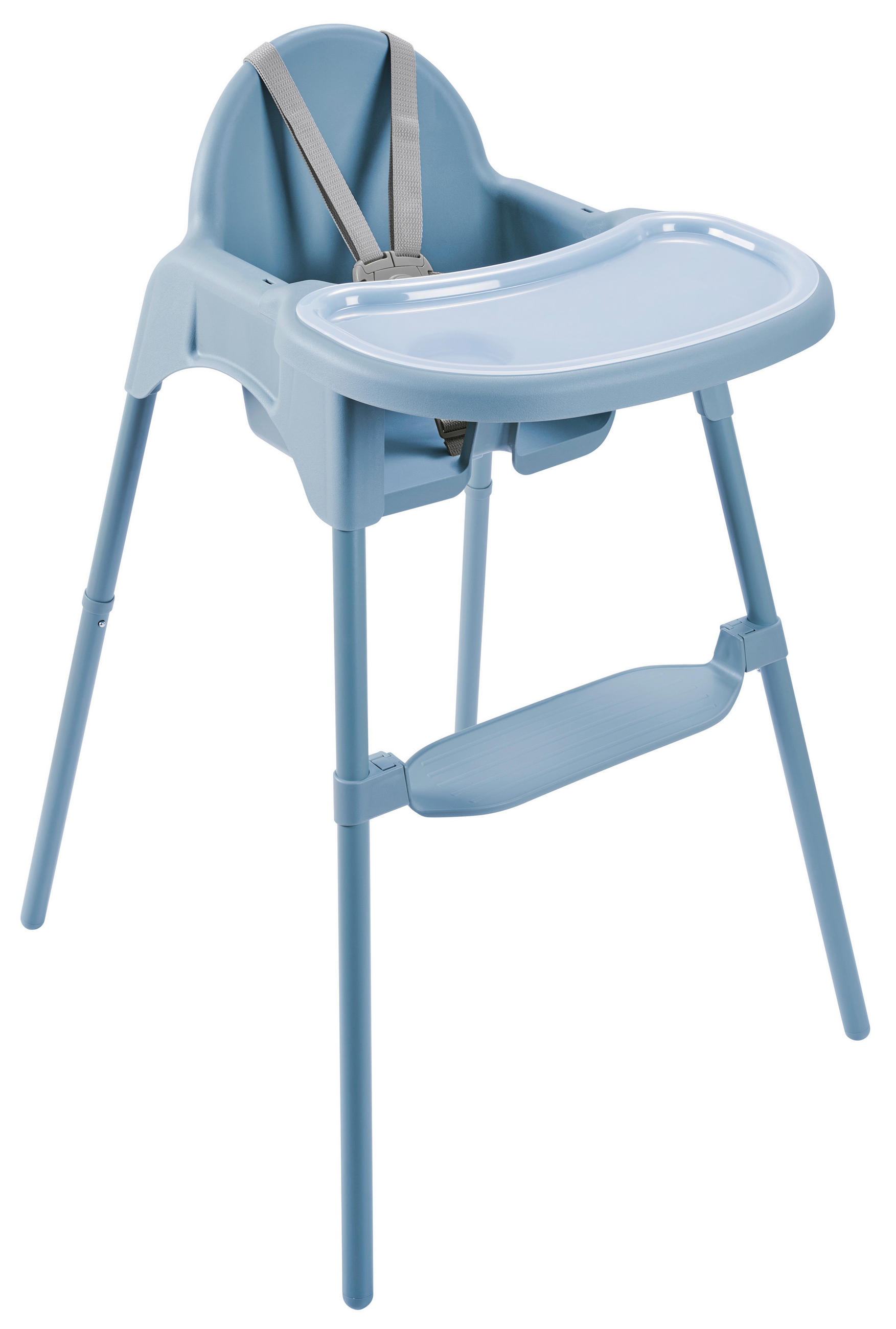 HOCHSTUHL  - Blau, Basics, Kunststoff/Metall (63/58/91cm) - My Baby Lou