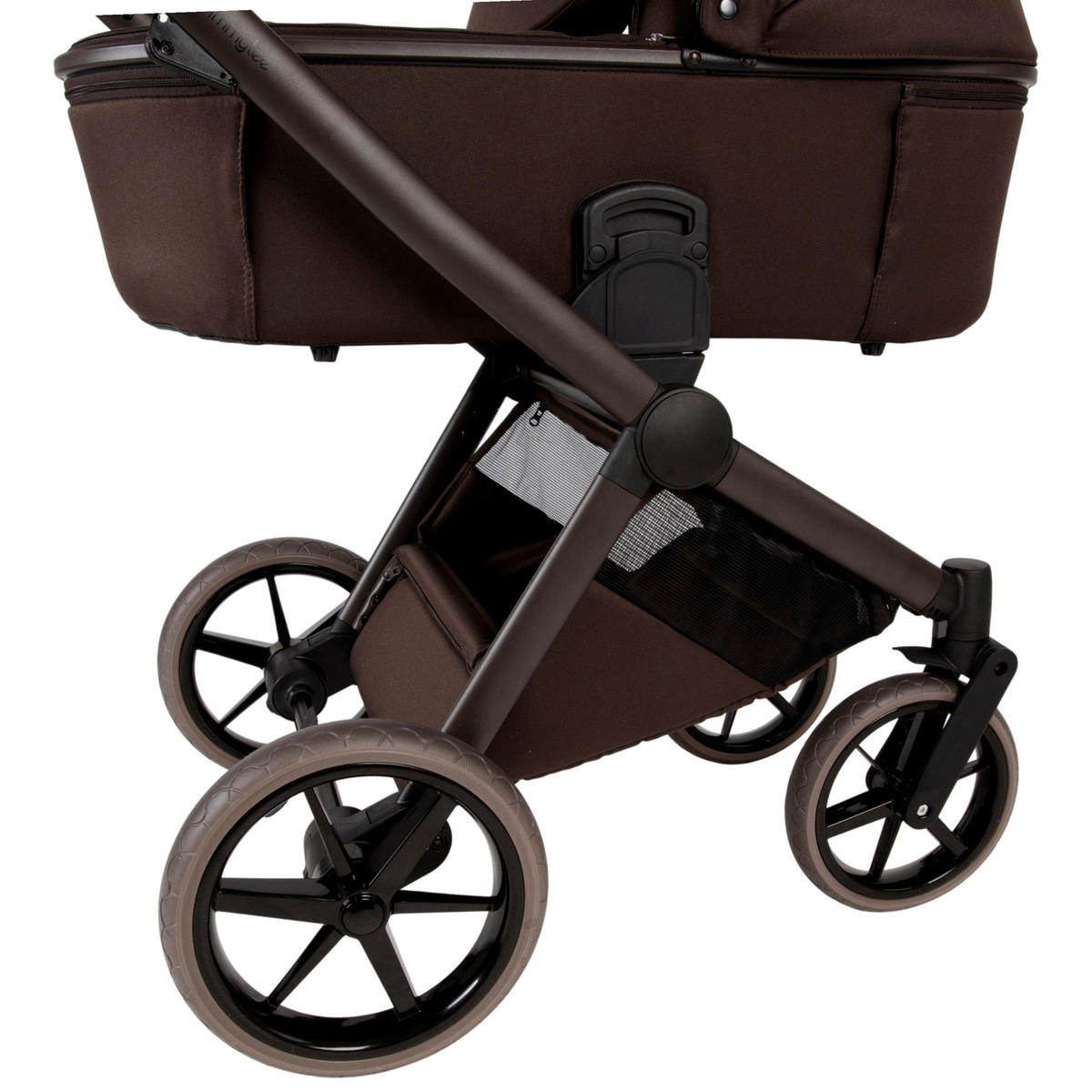 KINDERWAGENSET  - Braun, Trend, Kunststoff/Textil (100/59/106cm) - Jimmylee
