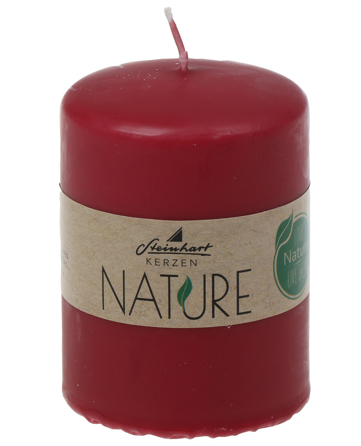 STUMPENKERZE 5,7/8,0 cm  - Honig, Basics, Naturmaterialien (5,7/8,0cm)