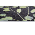 FUßMATTE 66/110 cm  - Schwarz/Grün, Design, Textil (66/110cm) - Esposa