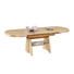 COUCHTISCH Ahorn furniert Ahornfarben - Ahornfarben, KONVENTIONELL, Metall (125(165,5/71/56-75cm) - Venda