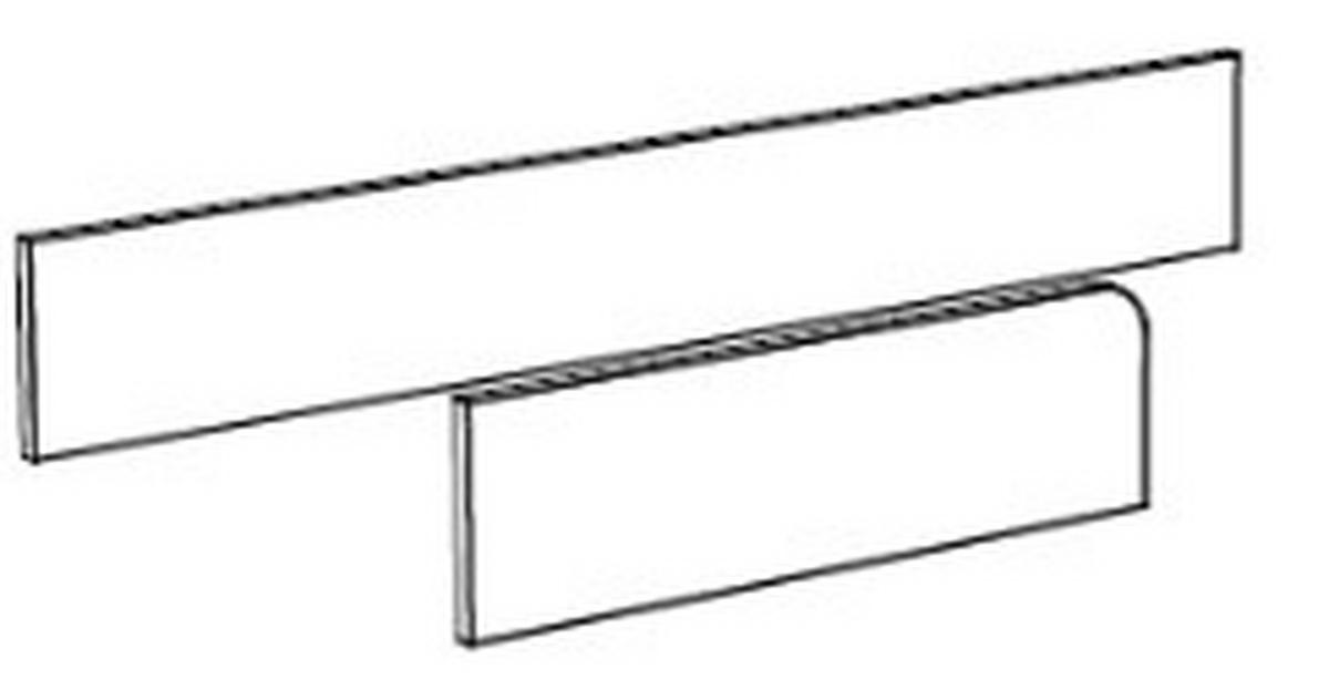 UMBAUSEITEN Nomi  - Taupe, Trend, Holzwerkstoff (141/21/6cm) - Jimmylee
