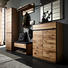 GARDEROBENSCHRANK 60/200/38 cm - Eichefarben/Anthrazit, Natur, Holz/Holzwerkstoff (60/200/38cm) - Linea Natura GARDEROBENSCHRANK 60/200/38 cm - Eichefarben/Anthrazit, Natur, Holz/Holzwerkstoff (60/200/38cm) - Linea Natura