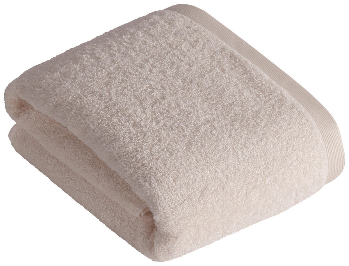 BADETUCH High Line Beige 100/150 cm  - Beige, Basics, Textil (100/150cm) - Vossen