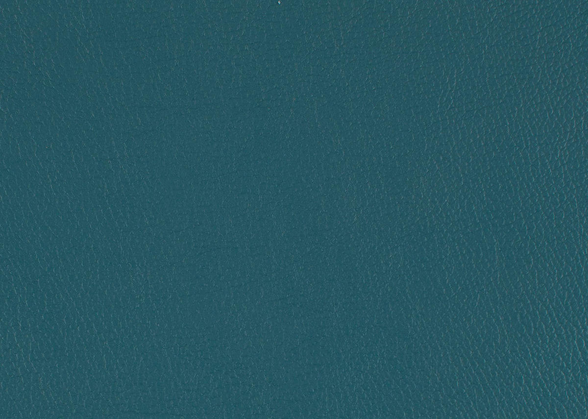 ECKSOFA in Echtleder Blau  - Blau/Schwarz, Design, Leder/Metall (308/195cm) - Dieter Knoll