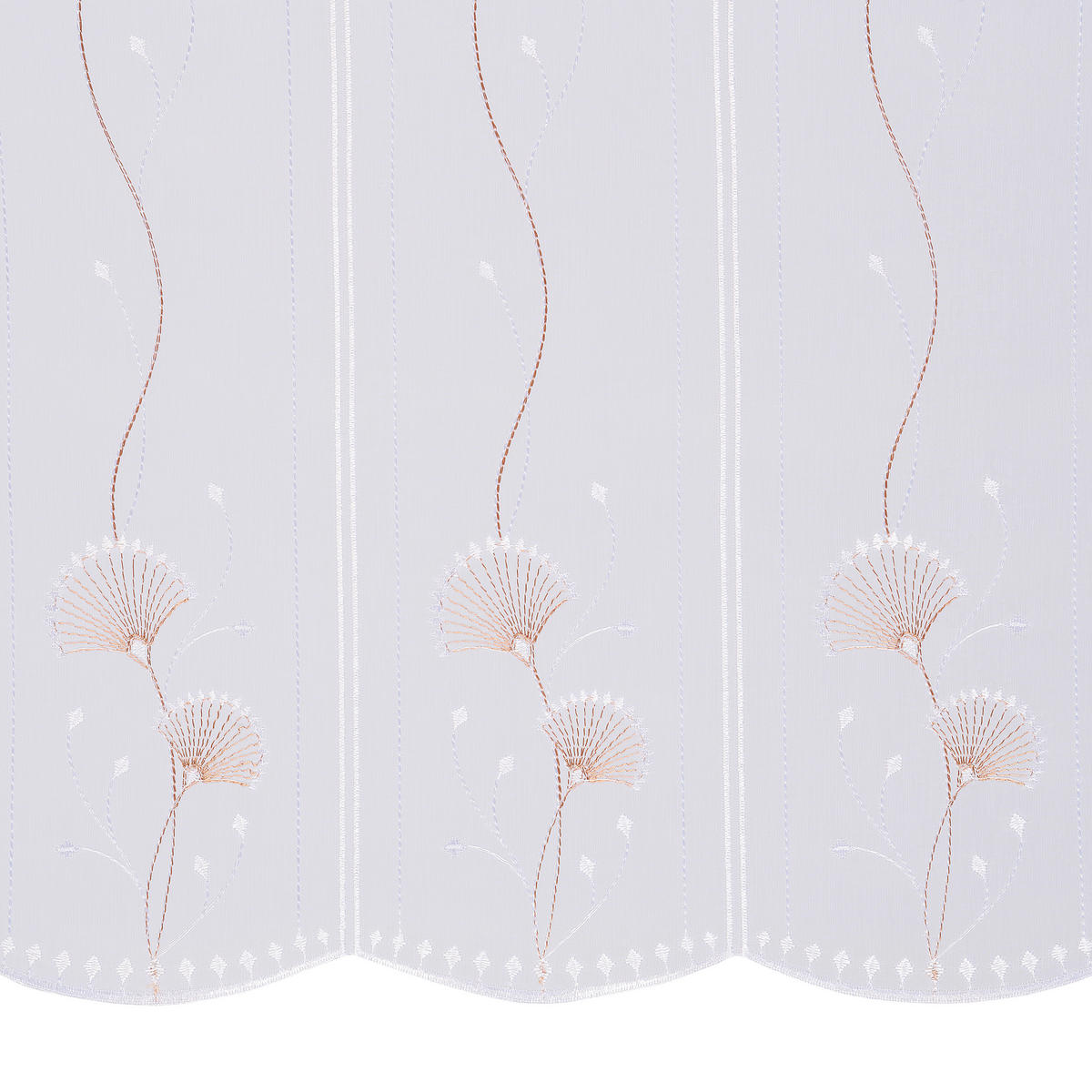 KURZGARDINE 90 cm   - Kupferfarben, KONVENTIONELL, Textil (90cm) - Esposa